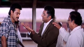 Venkatesh And Prakash Raj's Climax Emotional Comedy Scene | Aarthi Agarwal | Chandra Mohan | TCity