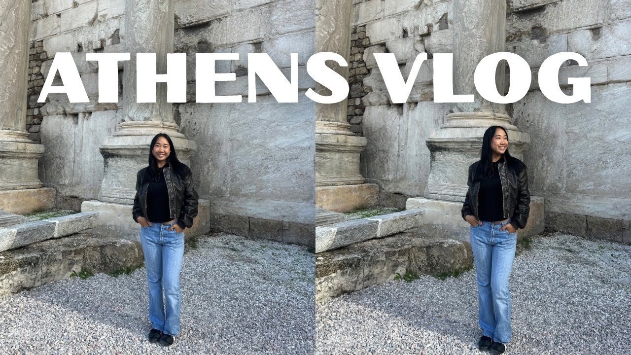 Athens Vlog | Bakeries, Thrifting, Souvenir Shopping, Sight Seeing, Fish Spa