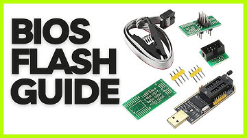 CH341A - PC not Booting? Blank Screen, Boot Loop, Bios Frozen, Bios Re-Flash