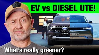 EV versus diesel ute: what's REALLY really greener? | Auto Expert John Cadogan