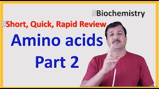 Amino Acids Part 2  - Short and Rapid Review