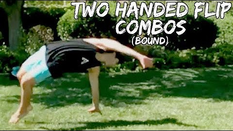 Two Handed Flip Combos: Bound Transition | Tricking Tutorial #131