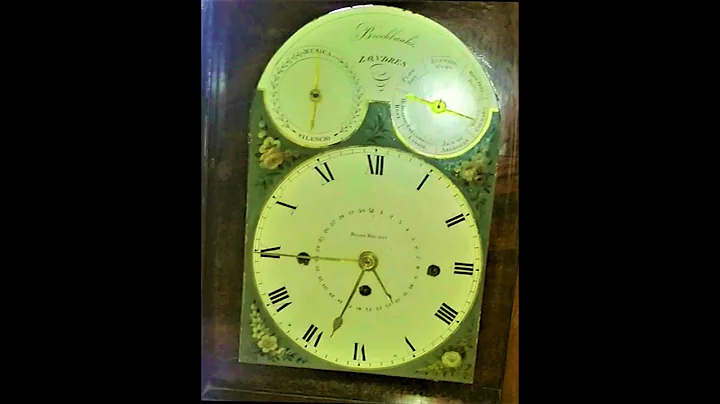 Freemasonry BROCKBANKS English bracket Clock 1781 - 1806