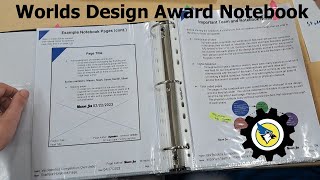 84886A Vex Worlds Design Notebook Explanation (1/3): Formatting