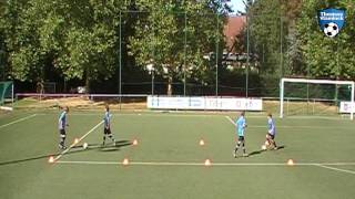 Coerver - Stops And Turns U9 - U10 - U11 - U12 - U13 - U14 Football - Soccer Training Exercise