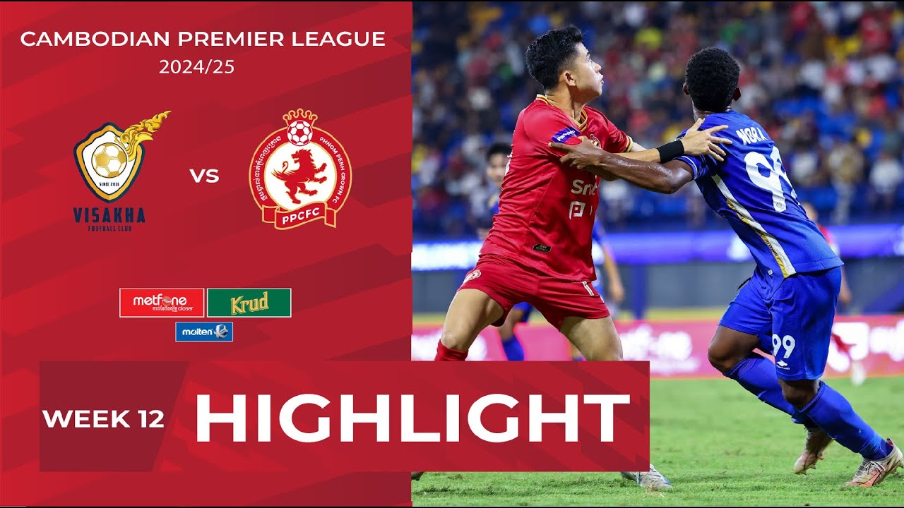 Visakha FC (3-3) Phnom Penh Crown FC