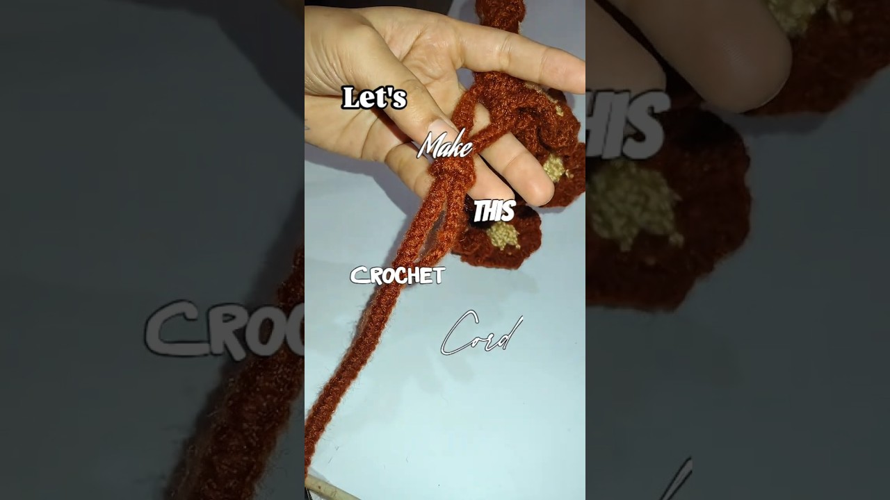 How to crochet bag strap using romanian cord technique #anjora #crochet #romaniancord