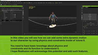 Ragdoll dynamics in Iclone 8 | can we get that in next update 