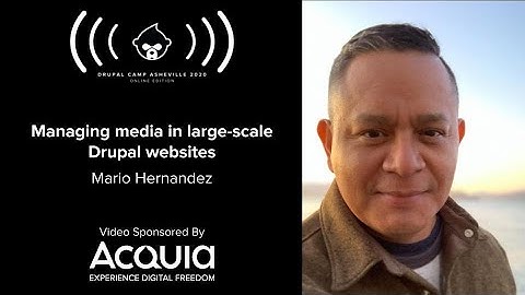 Managing media in large-scale Drupal websites
