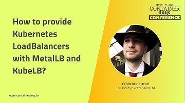 How to provide Kubernetes LoadBalancers with MetalLB and KubeLB? -  Fabio Berchtold