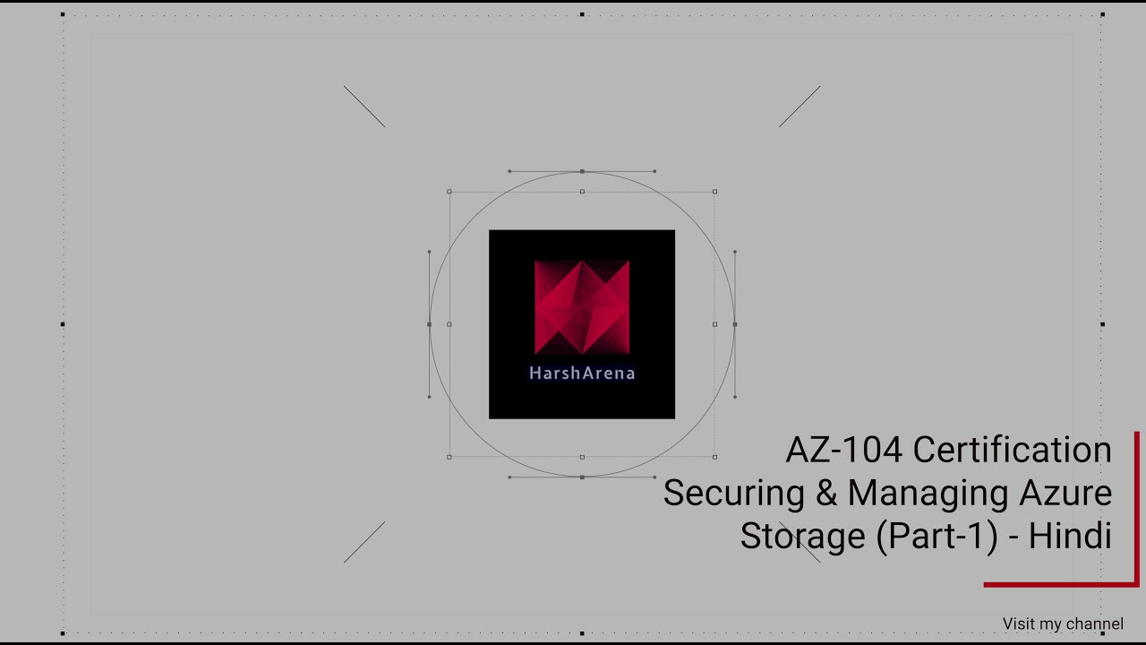 AZ-104 Certification (Video-9): Securing and Managing Azure Storage ...