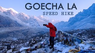 Goechala Speed Hike । Completed in 60 hrs । Without Porter Support
