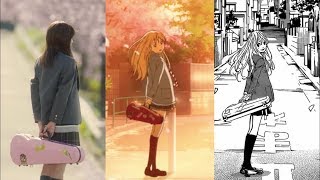 Anime/Manga/Live Action Mix of Kaori's Letter || Your Lie in April