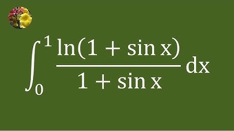 Evaluating the definite integral using algebraic manipulation and tangent half angle substitution
