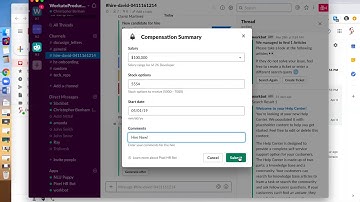HR Onboarding Demo with Workbot for Slack