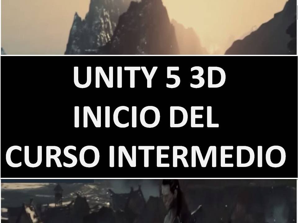 INICIO AL CURSO INTERMEDIO DE UNITY 5 3D - YouTube