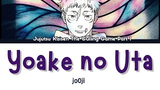 Jujutsu Kaisen Season3 Ed   Yoake No Uta   By Jo0ji  S Englishromajijapanese
