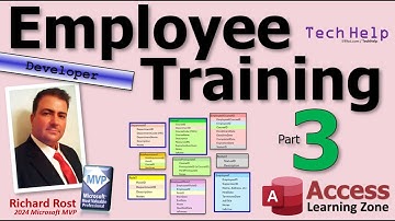 Het volgen van de training en/of certificering van werknemers in Microsoft Access, deel 3