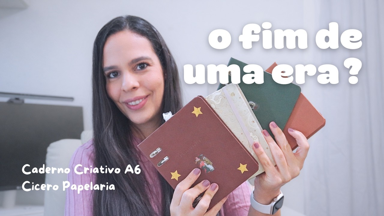 😭 Sobre o Fichário A6 da Cicero Papelaria (Caderno Criativo) | Camile Carvalho