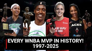 Every WNBA MVP Winner in History! (1997–2025)