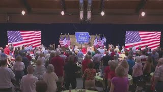 Republican presidential candidates stop in Iowa ahead of GOP debate