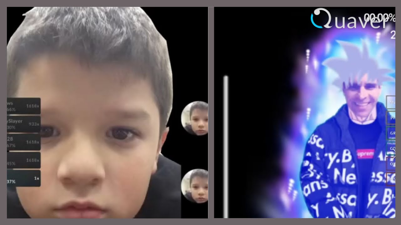 Weird skins on Quaver... YouTube