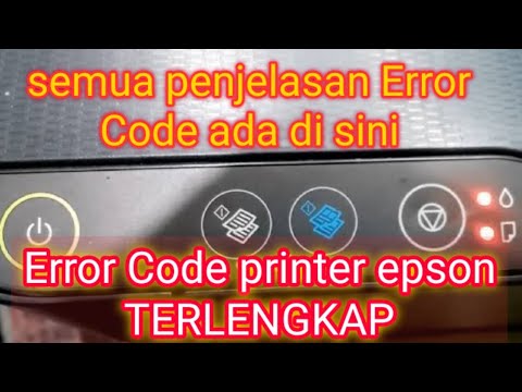 Error Code Printer Epson lengkap (complete)