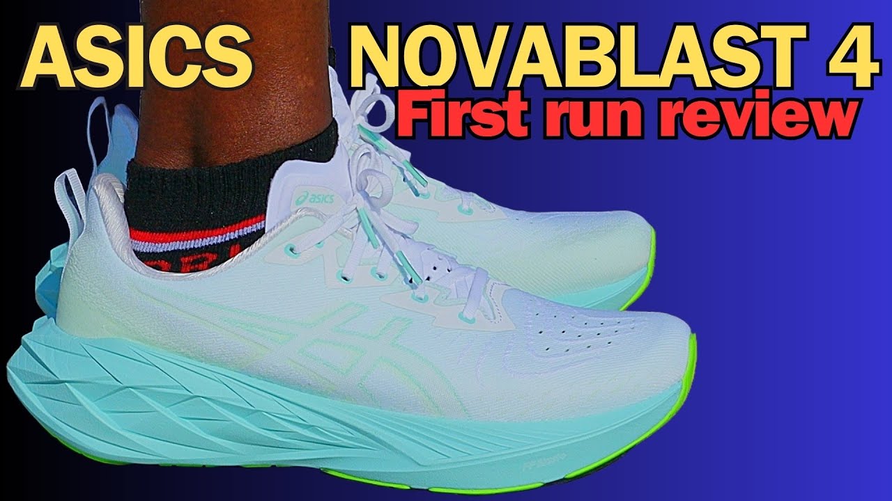 First run in new ASICS Novablast 4 Available in December More