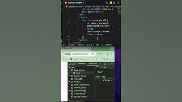 Localstorage #javascript #tutorial #js