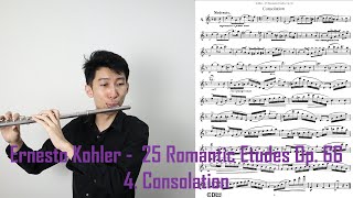 E. Kohler - 25 Romantic Etudes Op. 66 4. Consolation