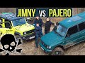 Suzuki JIMNY vs PAJERO. Часть вторая: БОЙ.