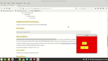 GTK   GtkStack Part 02