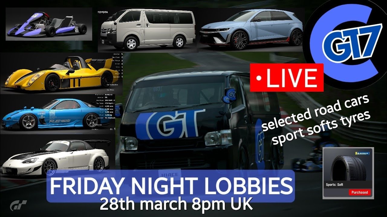 CLIFFY GT Friday night lobbies