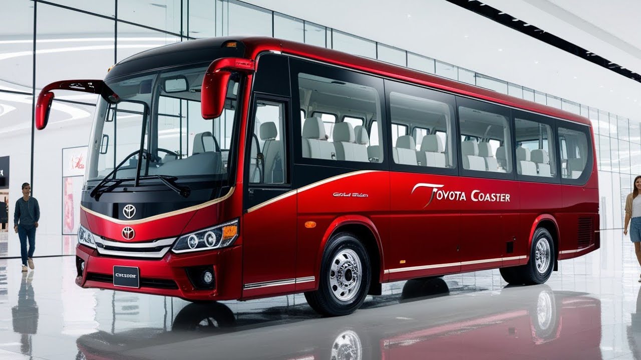 2025 Toyota Coaster Gold Edition – The Ultimate Luxury Bus Experience!