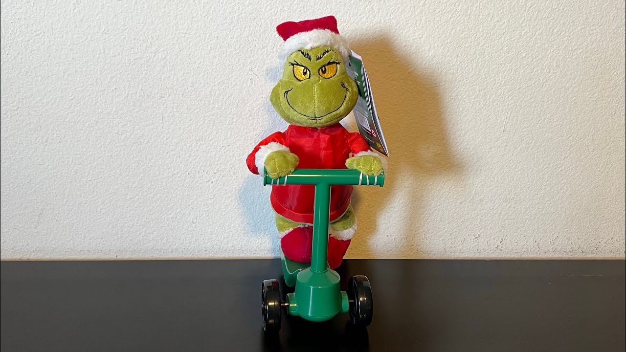 Gemmy Christmas 2025 Animated Plush (The Grinch) (Burlington Model)