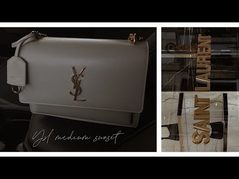 YSL Saint Laurent Sunset Bag Review 2023  Classic Forever Bag?  #saintlaurent #ysl 