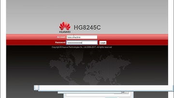 Huawei HG8245C Router Configuration
