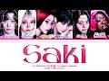 LE SSERAFIM Saki Ft Aliyahs Interlude Lyrics Color Coded Lyrics 