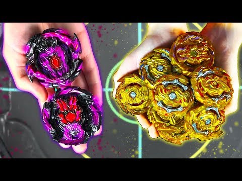 TEAM DARK HYPERFLUX VS TEAM GOLD HYPERFLUX BEYBLADE BURST RISE GT 