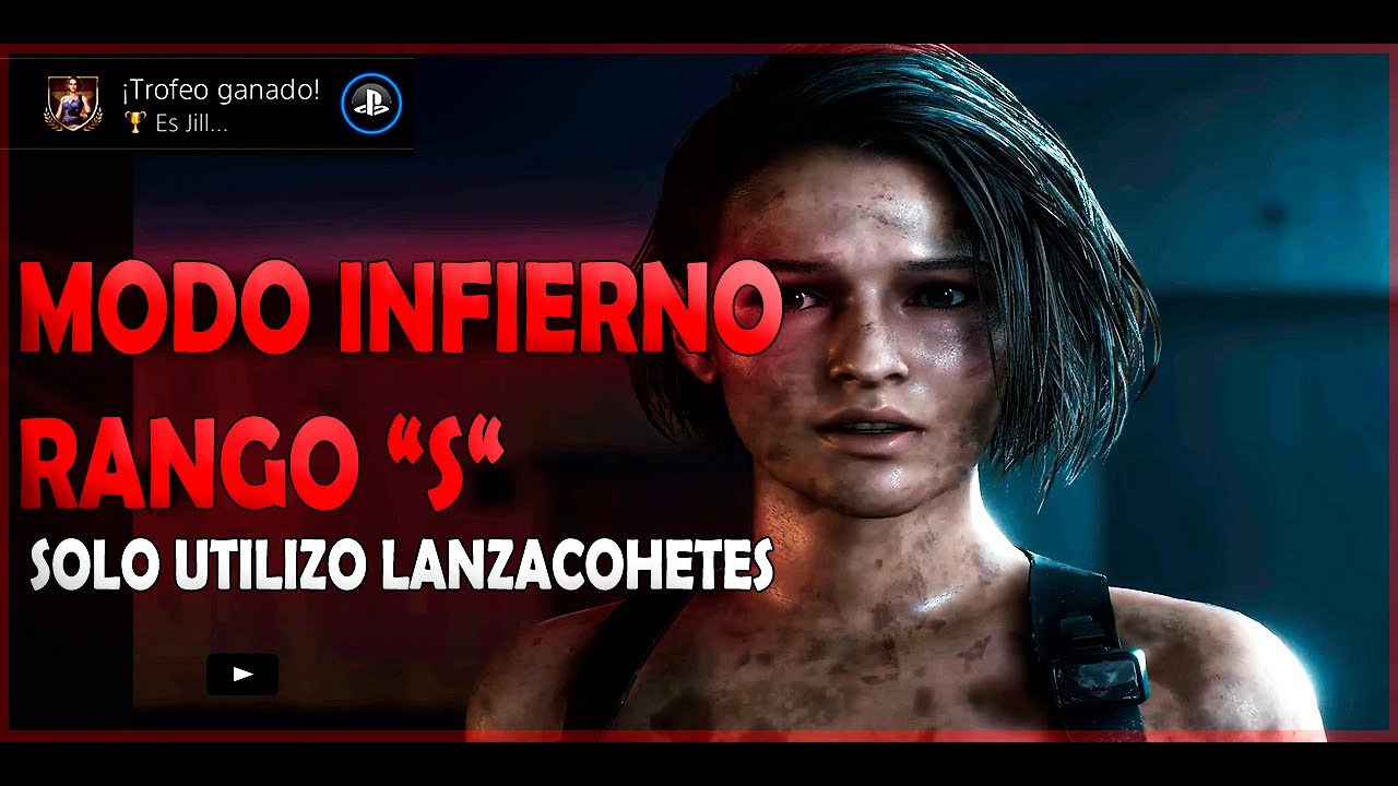 RESIDENT EVIL 3 MODO INFIERNO I Como Conseguir Rango S Súper Facil I Lanzacohetes∞