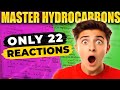 Master Hydrocarbons In 20 Minutes 22 Reactions Explained Class 11 Chemistry 