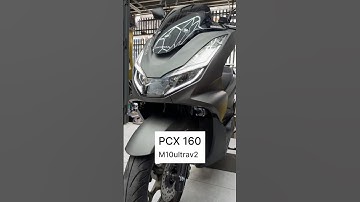 HONDA PCX 160 thì gắn đèn trợ sáng sao gọn và hợp lý , cặp m10 ultra v2 liệu đủ dùng