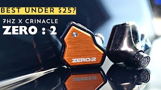 7Hz X Crinacle Zero 2 Review Vs Tangzu Waner - Best Audiophile iem under $25 or INR 2500