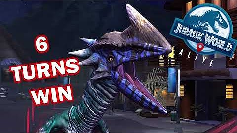 HOW TO BEAT STYGIDARYX RAID BOSS IN JUST 6 TURNS (Jurassic World Alive 2.3)