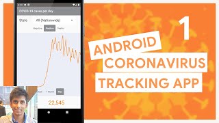 COVID-19 Tracking App (Robinhood Style) Ep 1: Intro - Android Studio Kotlin Open Source screenshot 2