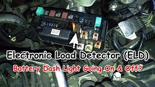 Battery Dash Light On & Off? Honda Electronic Load Detector Malfunction
