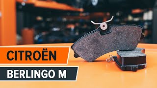 Kā mainīties Piekare Tilta Sija CITROËN BERLINGO: video pamācības