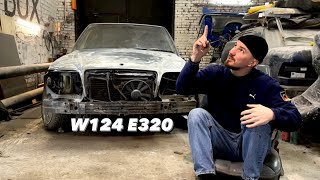 Mercedes W124, продолжение работ по восстановлению из пепла