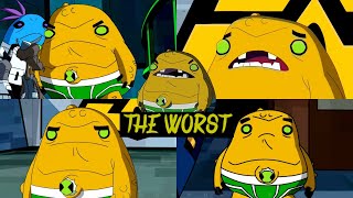 Full All the worst transformations in Ben 10 omniverse Guide