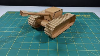 This is amazing !! Cardboard Tank || How to make a Tank with Cardboard.